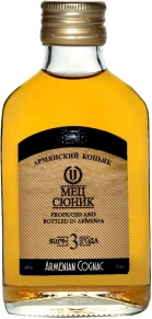 Коньяк Мец Сюник, 3 zvezdy, 3 года, 0.1 л