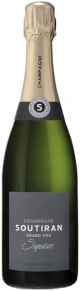 Шампанское Signature Grand Cru Brut, Soutiran, AOC, 0.75 л