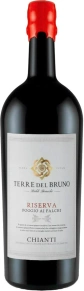 Вино Poggio ai Falchi, Terre del Bruno, Riserva, 2020, 3 л