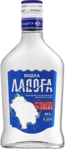 Водка Альфа, Ладога, 0.25 л