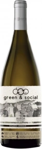Вино Green & Social Organic Verdejo, Cuatro Rayas, DO, 0.75 л