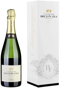 Шампанское Tradition Brut, Champagne Breton Fils, AOC, 0.75 л (п/у)