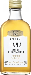 Водка Gold, Kvezani, 0.2 л