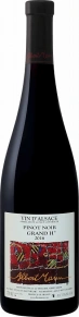 Вино Pinot Noir Grand H, Albert Mann, AOC, 2016, 0.75 л