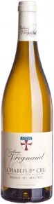 Вино Chablis 1-er Cru Mont de Milieu, Guillaume Vrignaud, AOC, 2022, 0.75 л