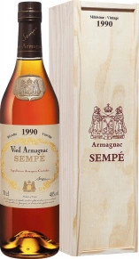 Арманьяк Sempe, Millesime, 30 лет, 0.7 л (п/у)