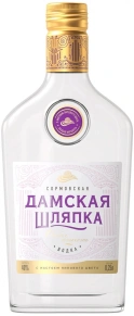 Водка Дамская Шляпка, Сормовская, 0.25 л