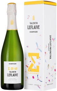 Шампанское Sigma Extra Brut Blanc de Blancs, Valentin Leflaive, AOC, 2020, 0.75 л (п/у)