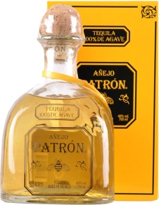 Текила Anejo, Patron, 12 месяцев, 0.375 л (п/у)