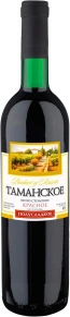 Вино Красное полусладкое, Таманское, 0.7 л