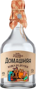 Водка Для друзей, Домашняя, 0.5 л