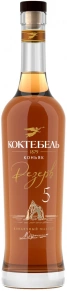 Коньяк Резерв, Коктебель, 5 звёзд, 5 лет, 0.5 л