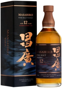 Виски Pure Malt, Masahiro, 12 лет, 0.7 л (п/у)