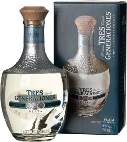 Текила Plata, Tres Generaciones, 0.7 л (п/у)