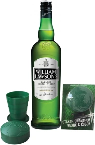 Виски with folding glass, William Lawson's, 0.7 л