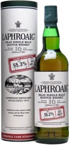 Виски Cask Strength, Laphroaig, 10 лет, 0.7 л (п/у)