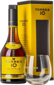 Бренди Gran Reserva, Torres, AC, 10 лет, 0.5 л (п/у)