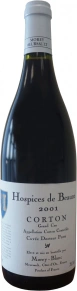 Вино Hospices de Beaune Corton Grand Cru Cuvee Docteur Peste, Domaine Pierre Morey, AOC, 2001, 0.75 л