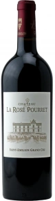 Вино Saint-Emilion Grand Cru, Chateau La Rose Pourret, AOC, 2019, 0.75 л