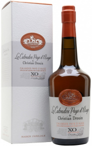 Кальвадос Calvados Pays d`Auge XO, gift box, Christian Drouin
