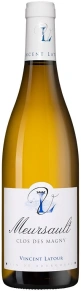 Вино Meursault Clos des Magny, Vincent Latour, AOC, 2018, 0.75 л