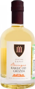 Бренди Rakija od Grozda Barrique, Atelje Vina Sapat, 2 года, 0.75 л