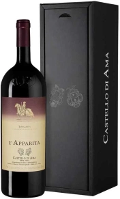 Вино Merlot l'Apparita, Castello di Ama, IGT, 2014, 1.5 л (п/у)