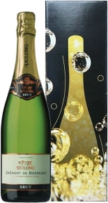 Игристое вино Cremant de Bordeaux Brut, Dulong, AOP, 0.75 л (п/у)