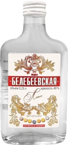 Водка Люкс, Белебеевская, 0.25 л