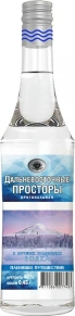 Водка Оригинальная, Дальневосточные Просторы, 0.45 л