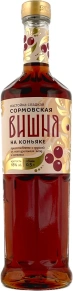 Ликер Вишня на коньяке, Сормовская, 0.5 л