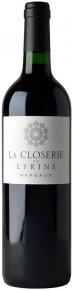 Вино Margaux, La Closerie des Eyrins, AOC, 2020, 0.75 л