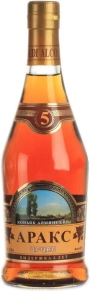 Коньяк Аракс, 5 лет, 0.5 л