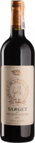 Вино Sarget du Gruaud Larose, AOC, 2015, 0.75 л