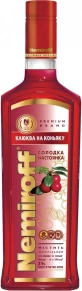 Ликер Cranberry with Cognac, Nemiroff, 0.1 л