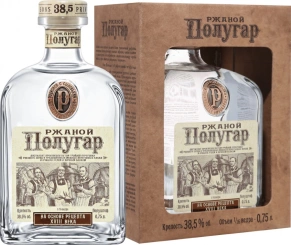 Водка Rye, Polugar, 0.75 л (п/у)