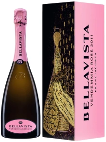 Игристое вино Brut Rose, Bellavista, DOCG, 2011, 0.75 л (п/у)