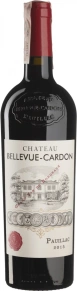 Вино Chateau Bellevue-Cardon, AOC, 2015, 0.75 л