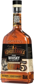 Виски Купажированный, Коноплянка, 5 лет, 0.5 л