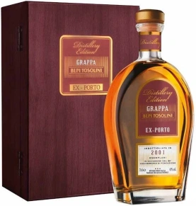 Граппа Ex-Porto Barrique, Bepi Tosolini, 12 месяцев, 0.7 л (п/у)