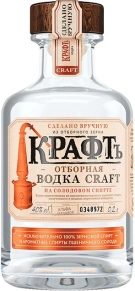 Водка Отборная, КРаФТъ, 0.2 л