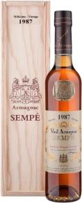 Арманьяк Millesime, 1987, 0.5 л (п/у)