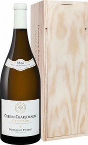 Вино Corton-Charlemagne Grand Cru, Domaine Poisot Pere et Fils, AOC, 2016, 1.5 л (п/у)