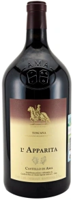 Вино Merlot l'Apparita, Castello di Ama, IGT, 2005, 9 л