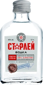 Водка Старлей, 0.1 л