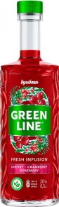 Ликер Вишня-Клюква-Розмарин, Бульбашъ Гринлайн, 0.5 л