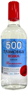 Водка Мягкая, 500 грамовка, 0.5 л