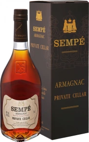 Арманьяк Private Cellar, Sempe, не менее 4 года, 0.7 л (п/у)