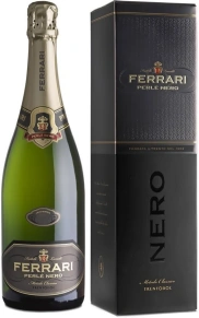 Игристое вино Perle Nero, Ferrari, DOC, 2008, 0.75 л (п/у)