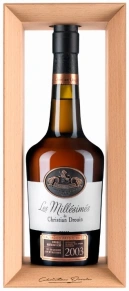 Кальвадос Calvados Pays d'Auge, Christian Drouin, Винтажный, 0.7 л (п/у)